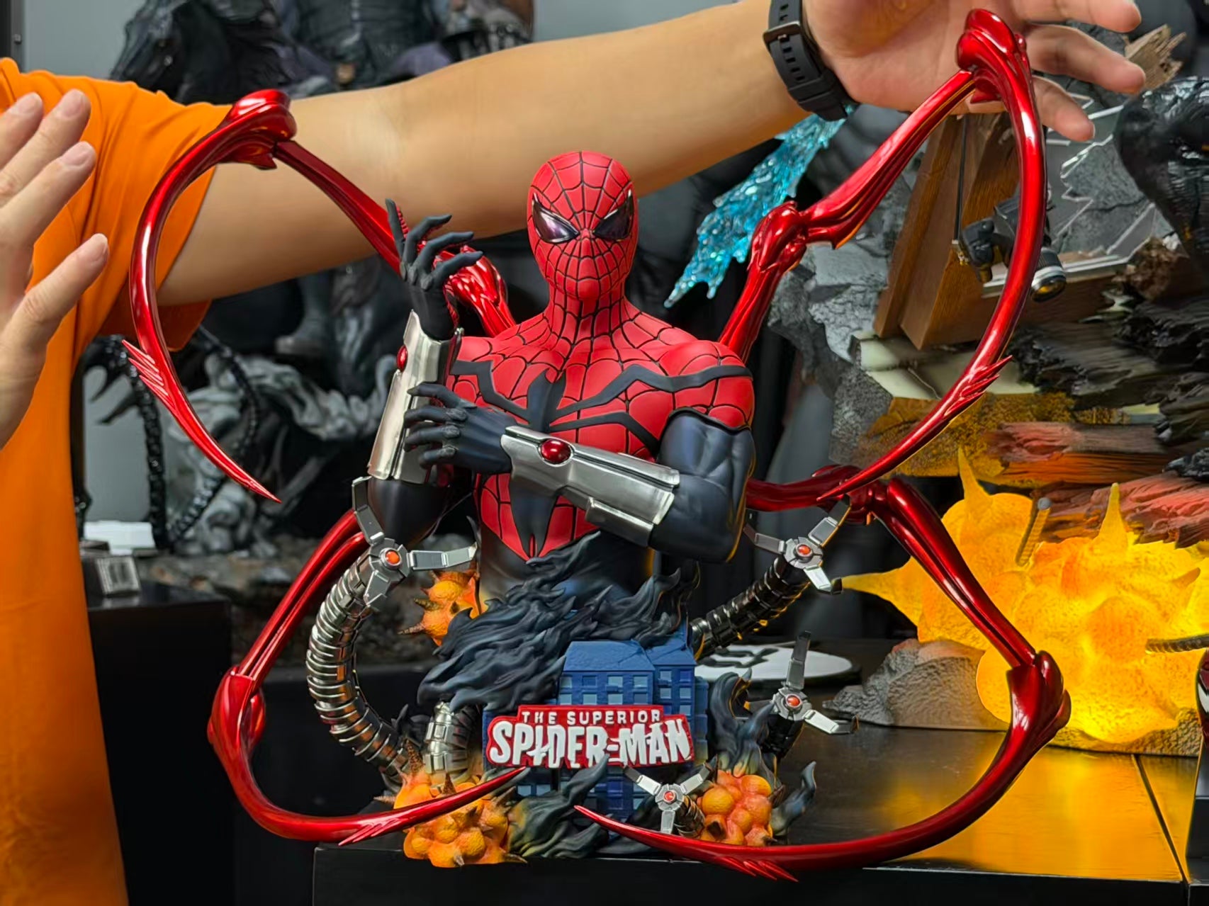 Marvel 27Abyss Studio The Superior Spider Man Bust – ClubHouse Statues