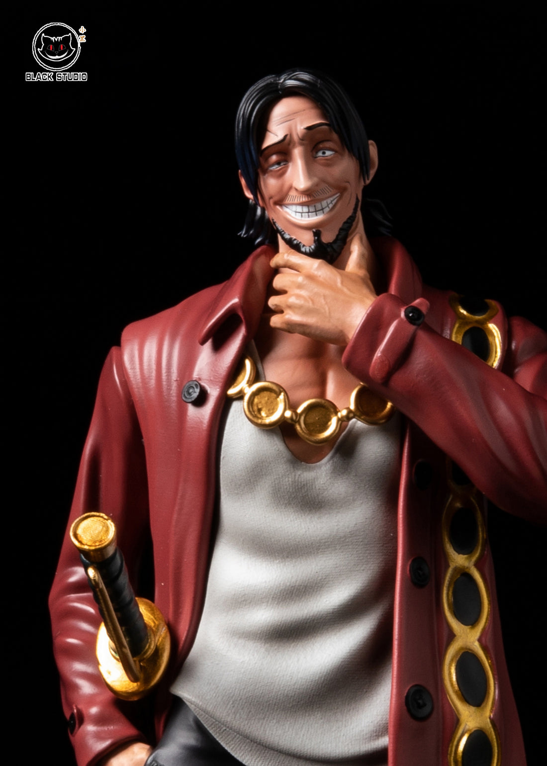One Piece Black Studio Higuma Resin Statue