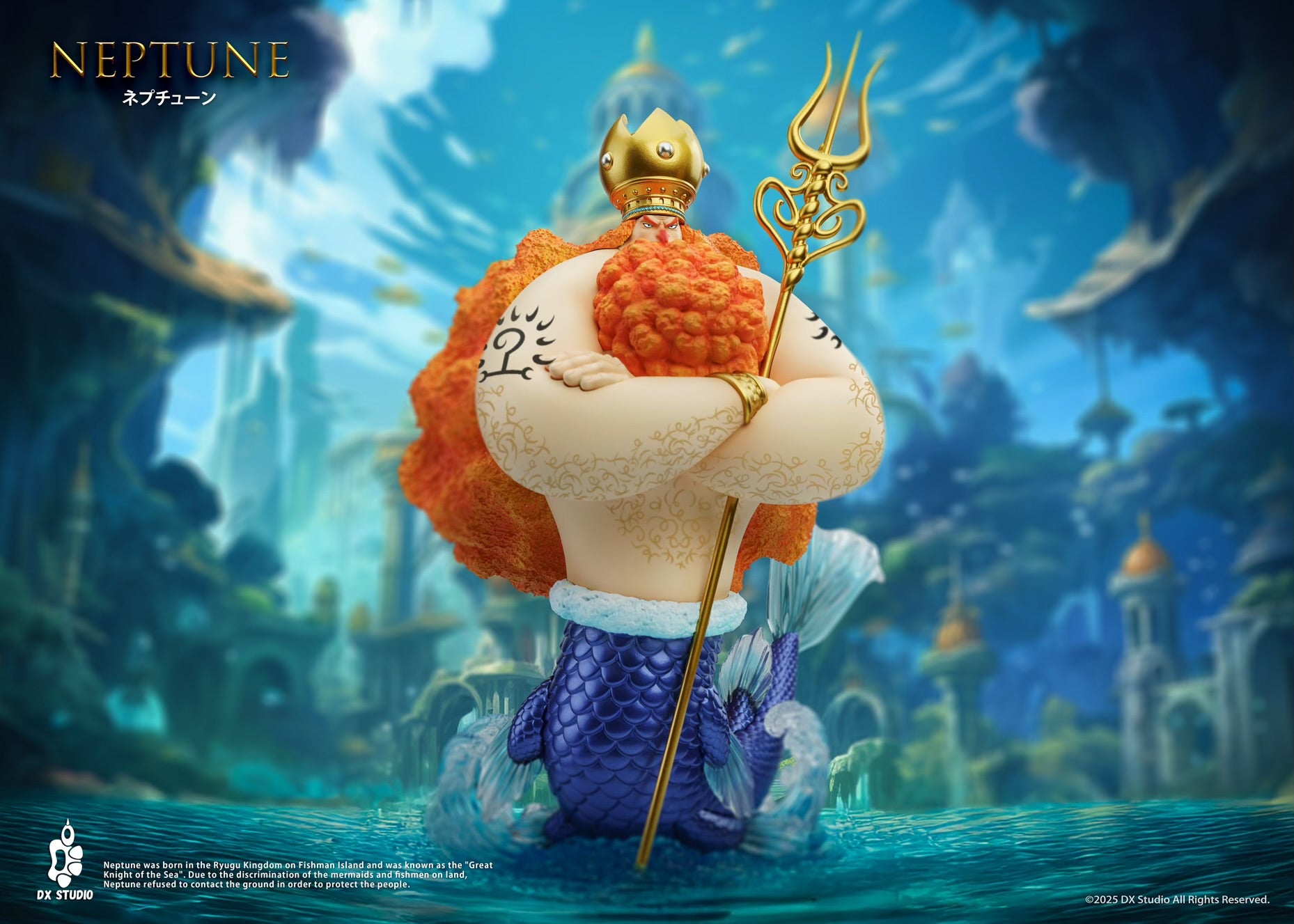 One Piece DX Studio Neptune Resin Statue ClubHouse Statues one-piece-dx-studio-neptune-resin-statue-clubhouse-statues