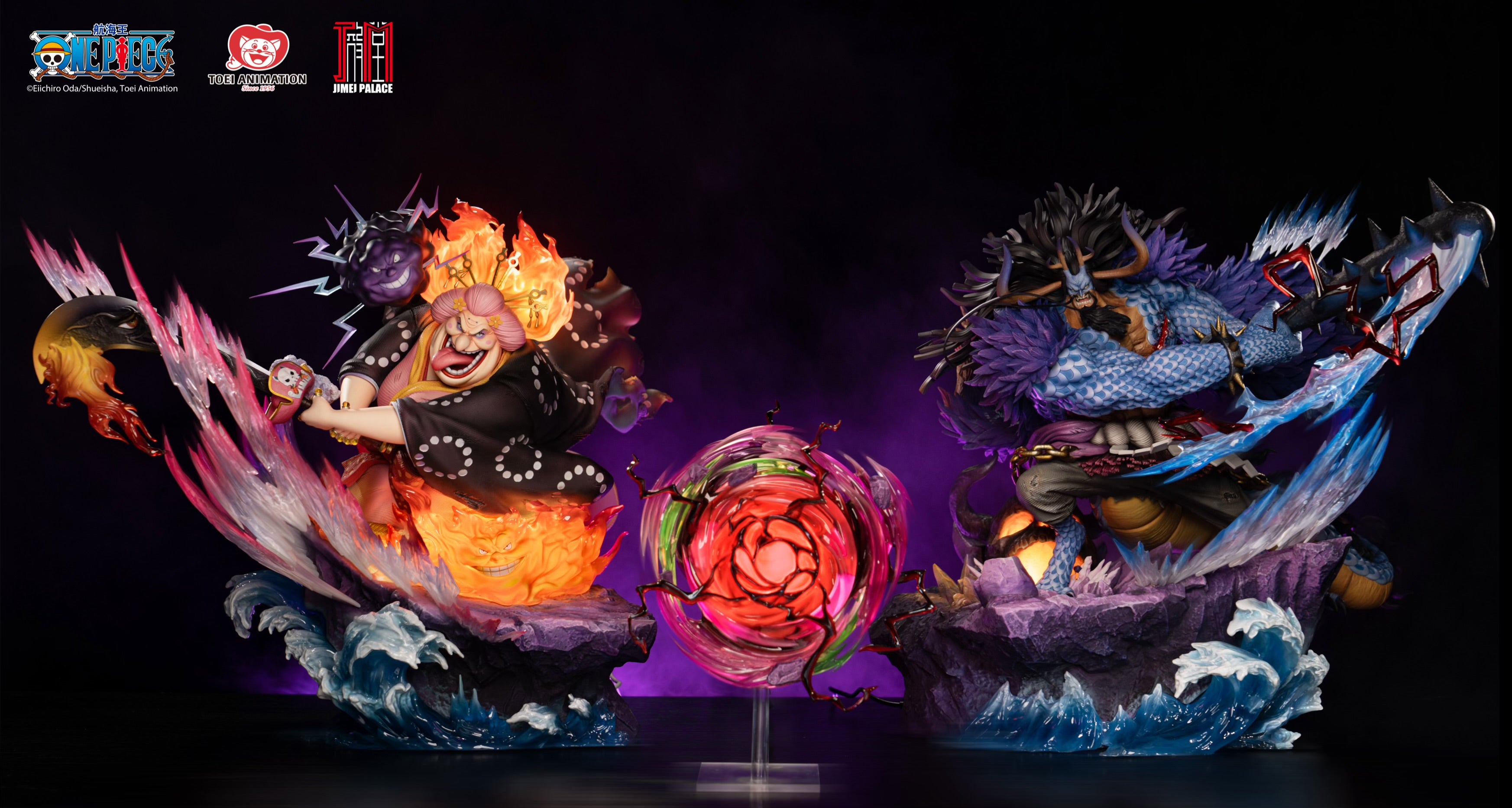 【説明欄必読】JIMEI PALACE BIG MOM × KAIDO A One Piece Jimei Palace Big Mom x Kaido Licensed Resin Statue