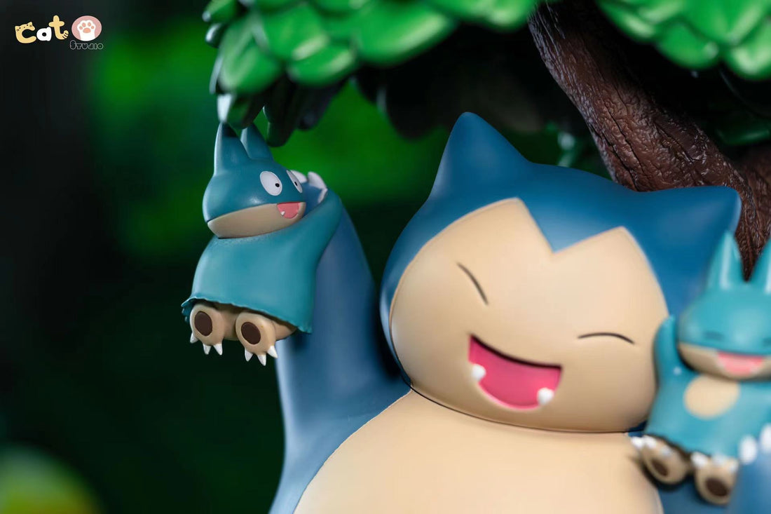 Pokémon Cat O Studio Snorlax Resin Statue