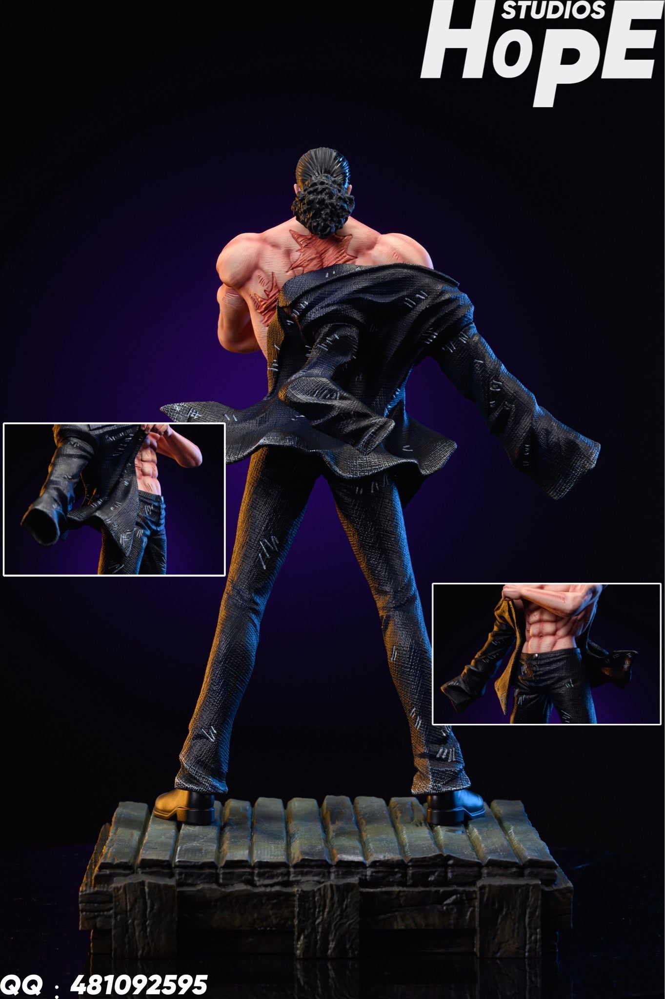 One Piece Hope Studio Rob Lucci Resin Statue – ClubHouse Statues