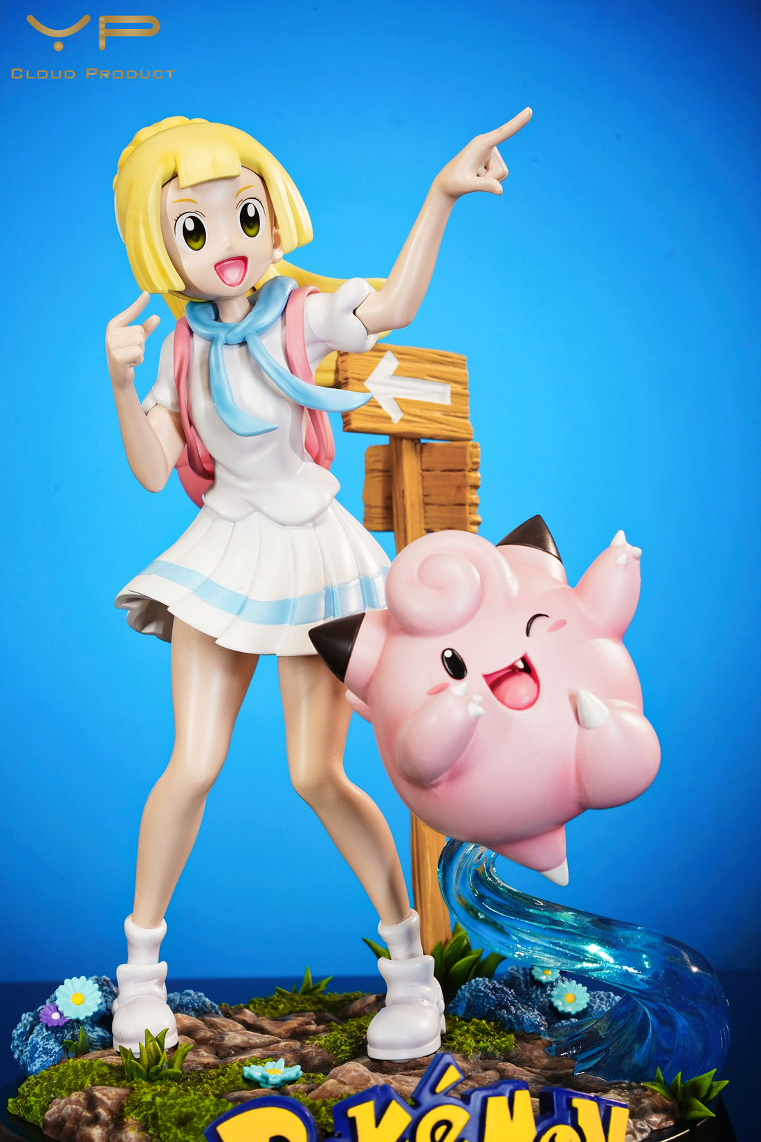 Pokemon YP Studio Lillie Resin Statue