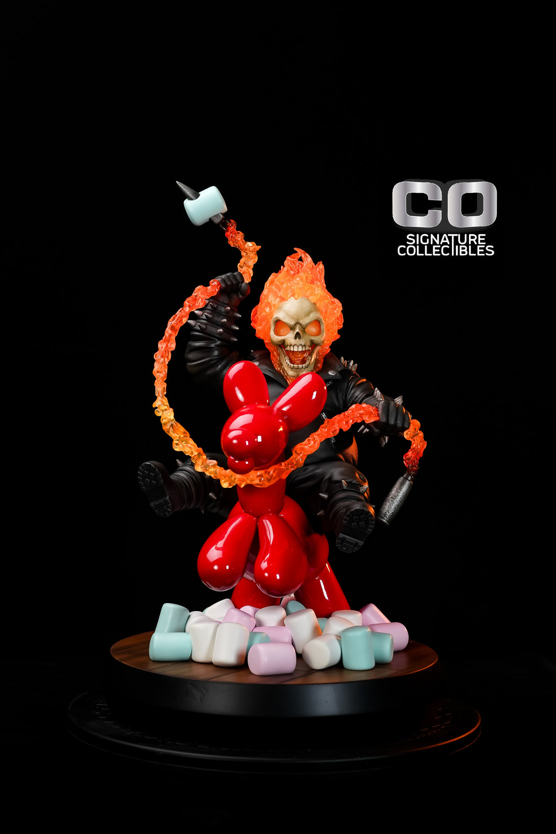 Marvel Co Kawaii Studio Special Edition Ghost Rider Resin Statue