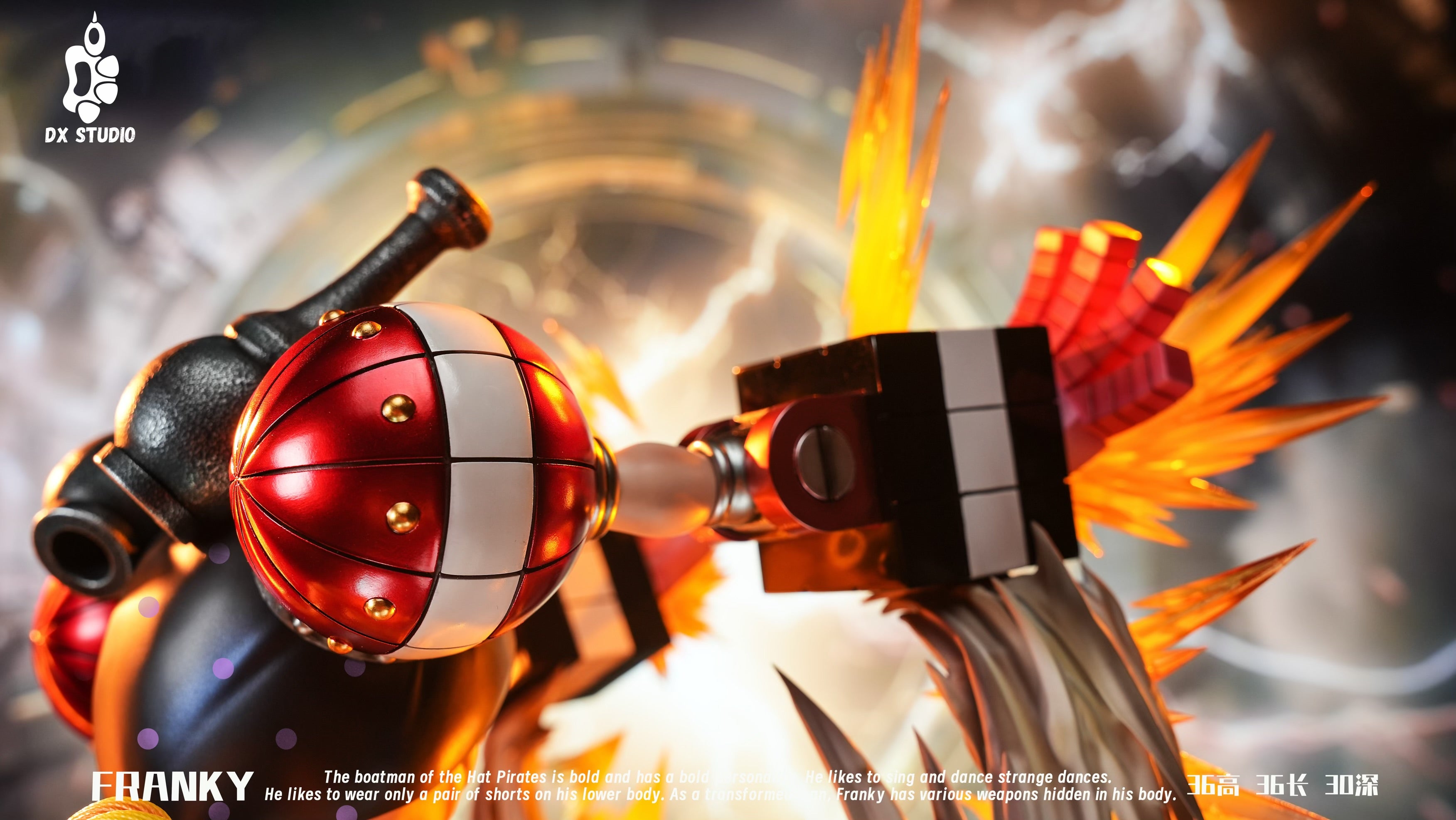 One Piece DX Studio Franky Resin Statue – ClubHouse Statues