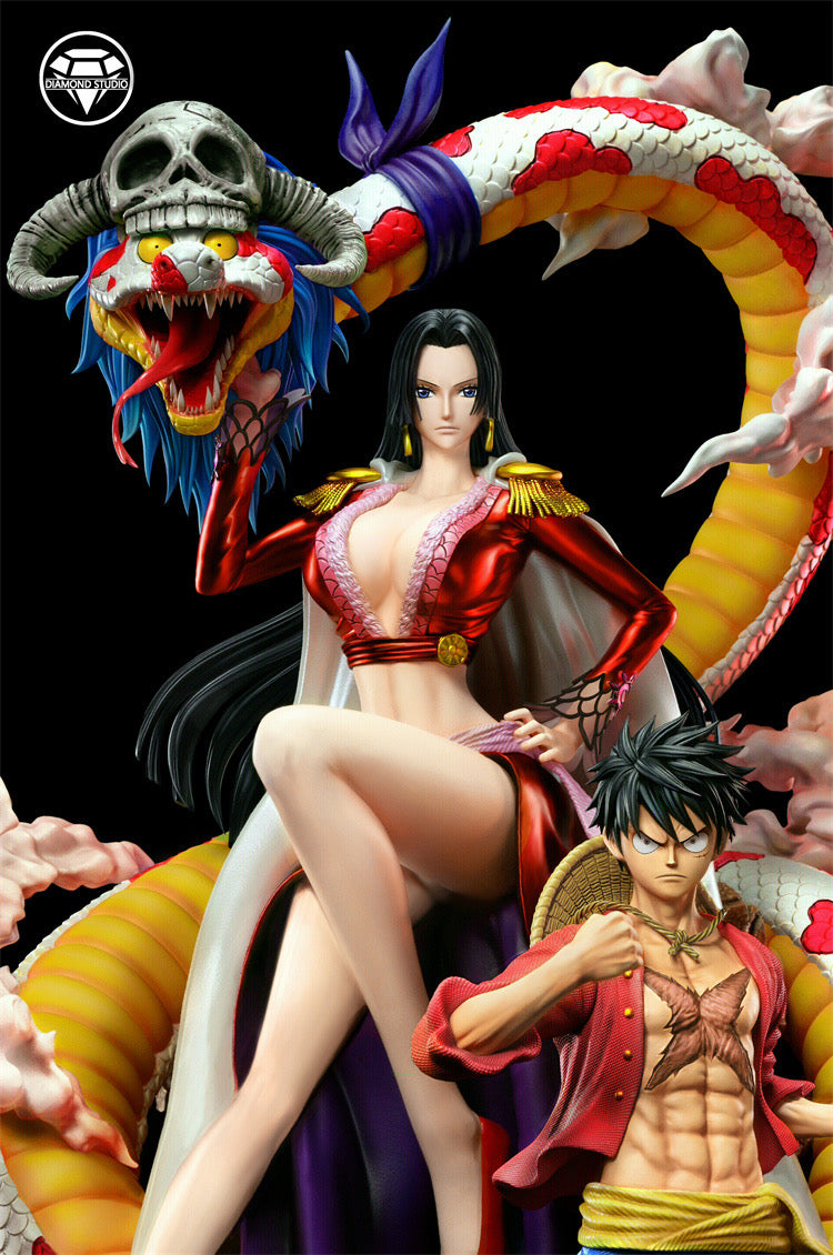 One Piece Diamond Studio Luffy x Boa Hancock – ClubHouse Statues