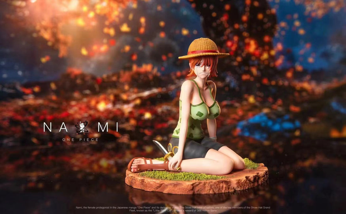 One Piece Dream Lab Studio Crying Nami Resin Statue