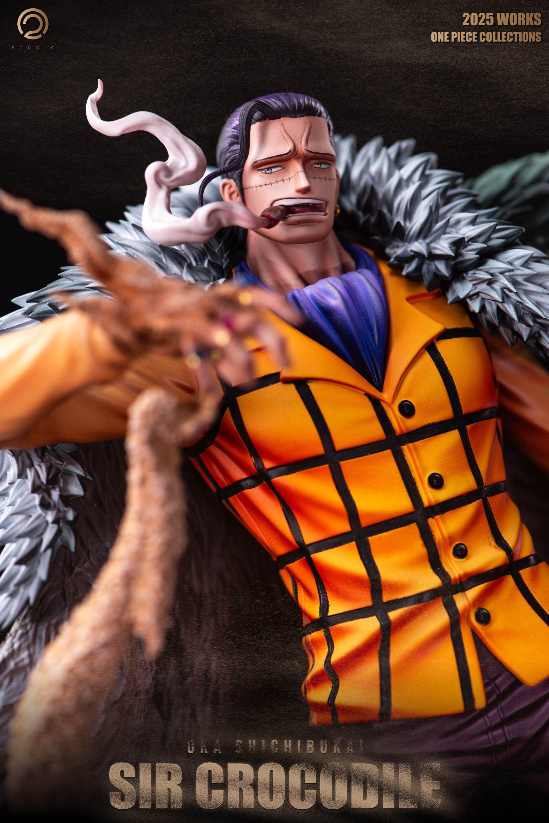 紫虎⁠✧C2ーSTUDIOクロコダイル One Piece C2 Studio Sir Crocodile Resin Statue – ClubHouse