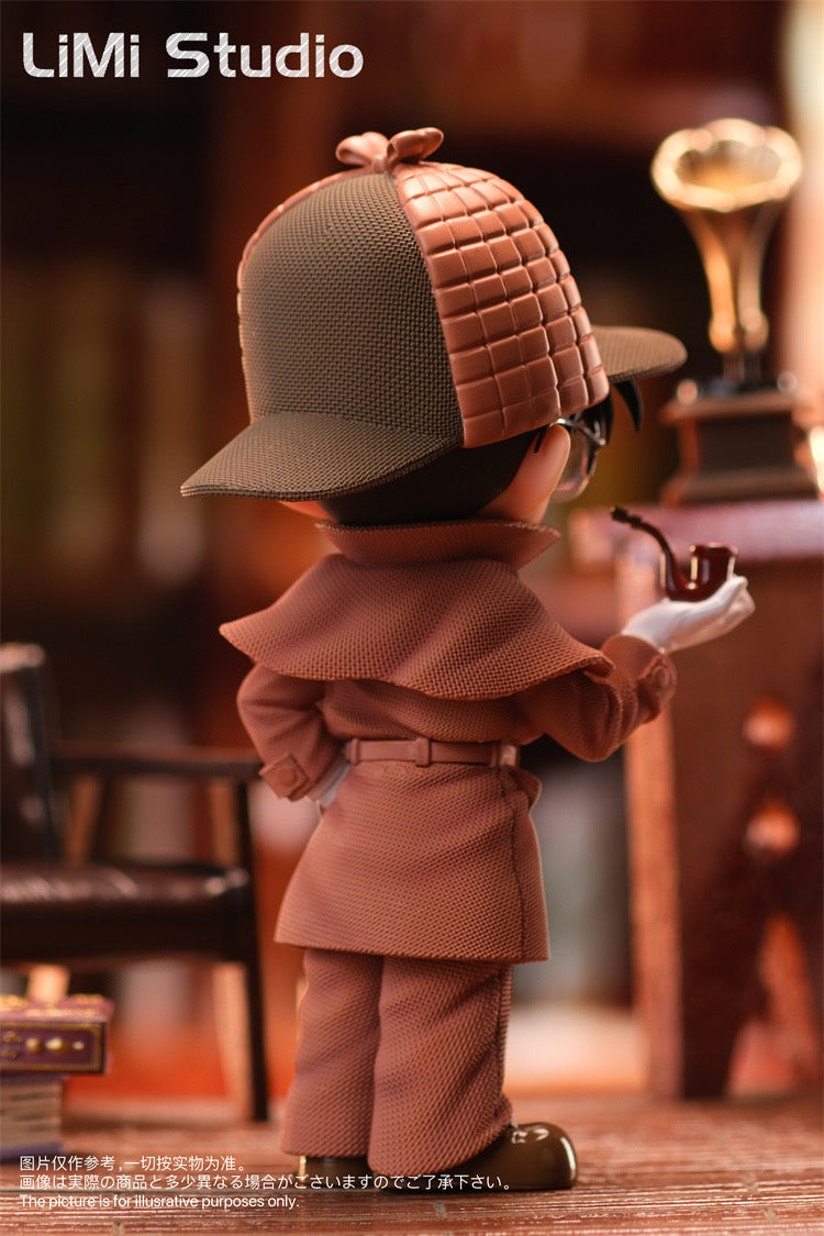 Detective Conan LiMi Studio Sherlock Holmes Edogawa Konan Resin Statue