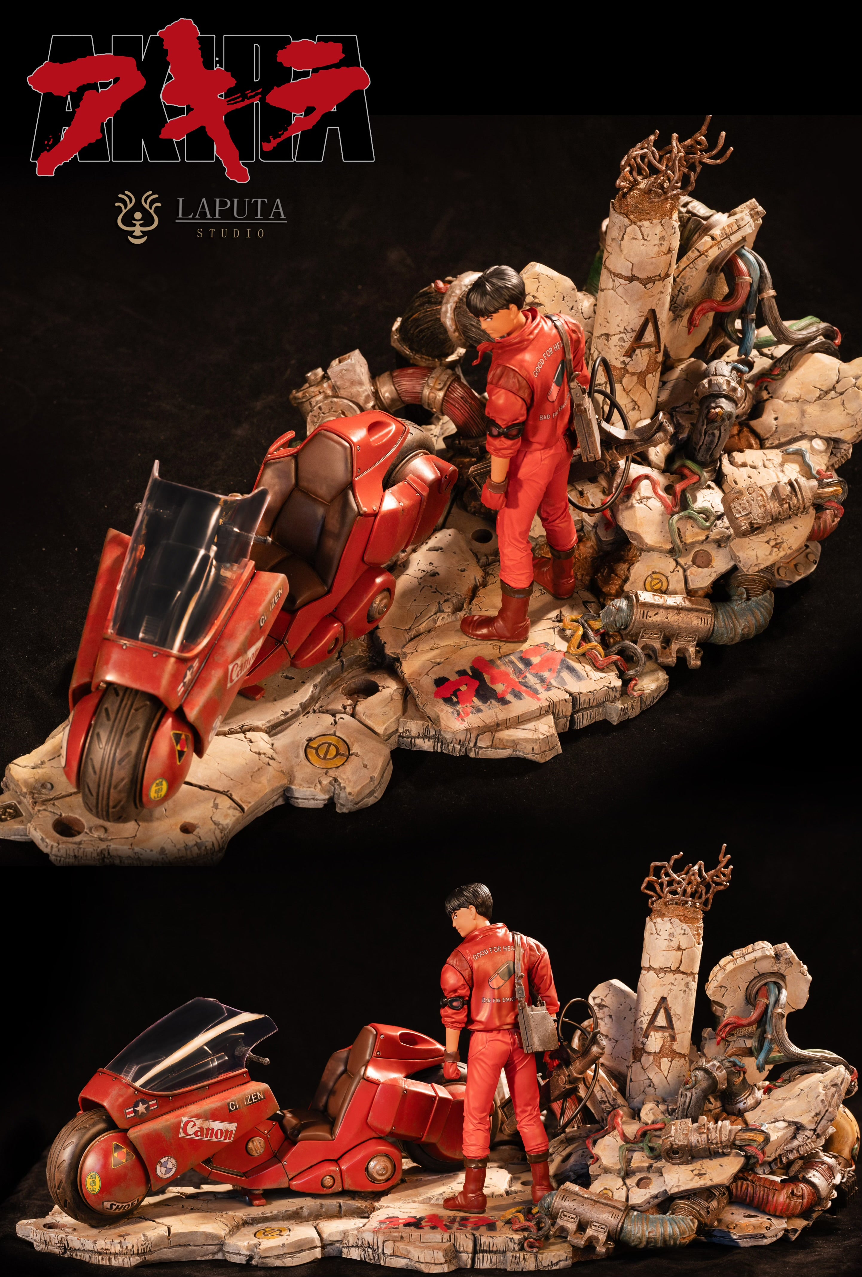 Akira LAPUTA Studio Shotaro Kaneda – ClubHouse Statues