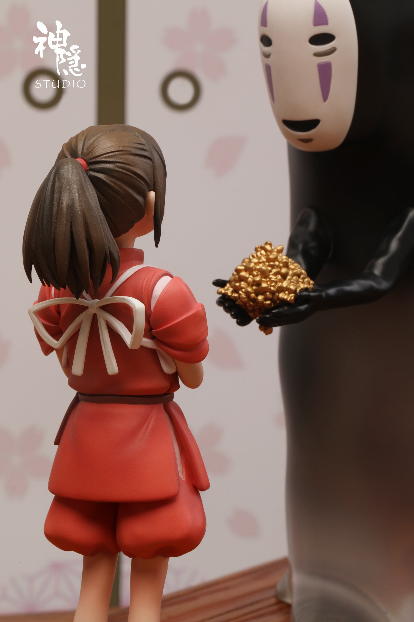 ワンピース chihiro Spirited Away Protect Chihiro Zeniba & No Face man & Chihiro Ogino