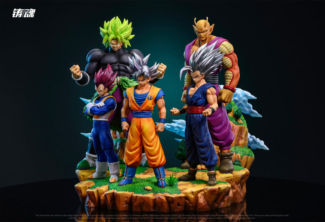 Dragon Ball Sculpting Soul Studio Seventh Universe Diroama Resin Statue