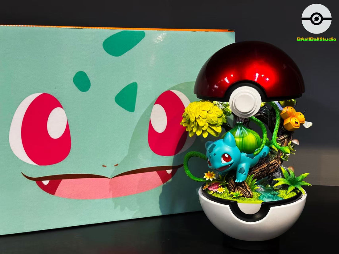 Pokemon BallBall Studio Bulbasaur Resin Statue