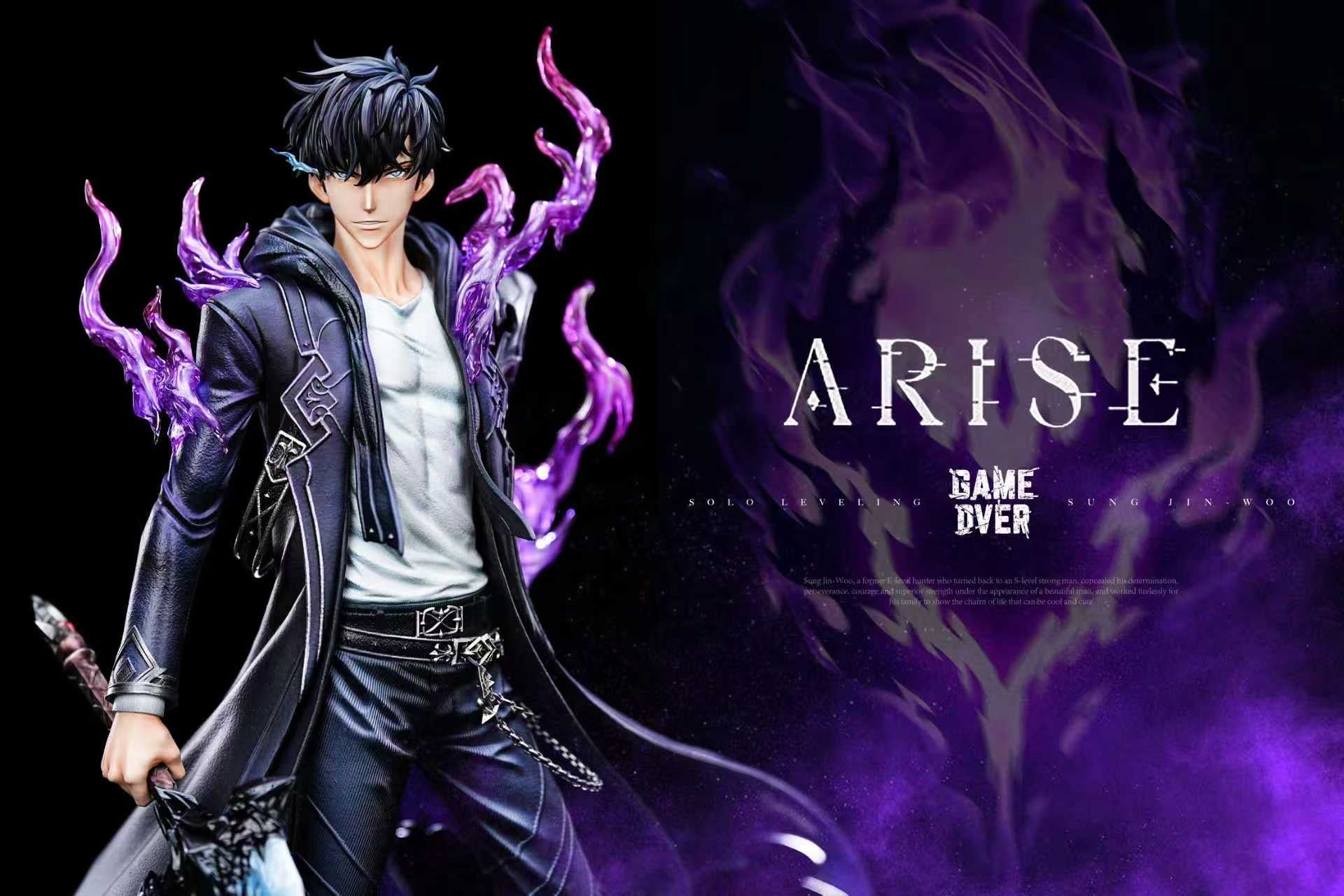 Solo Leveling Game Over Studio Sung Jin Woo – ClubHouse Statues