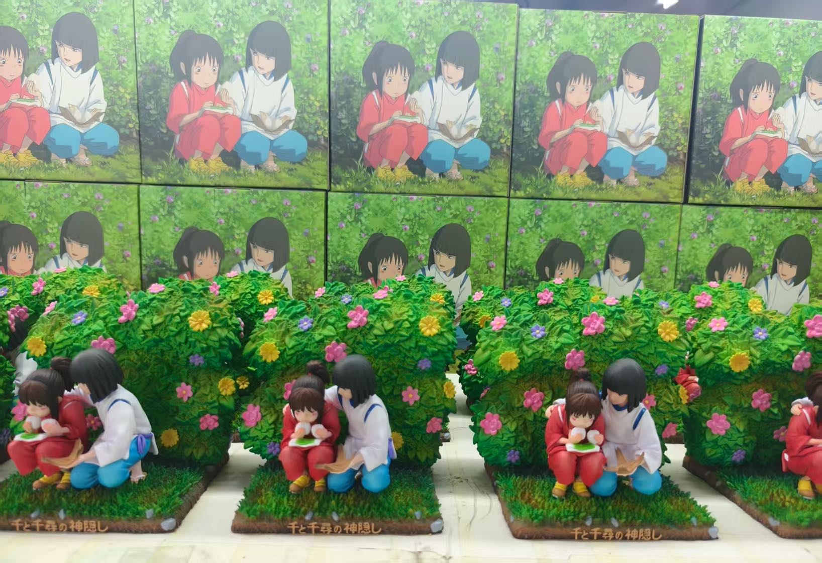 Spirited Away OPM Studio Chihiro Ogino x Haku – ClubHouse Statues