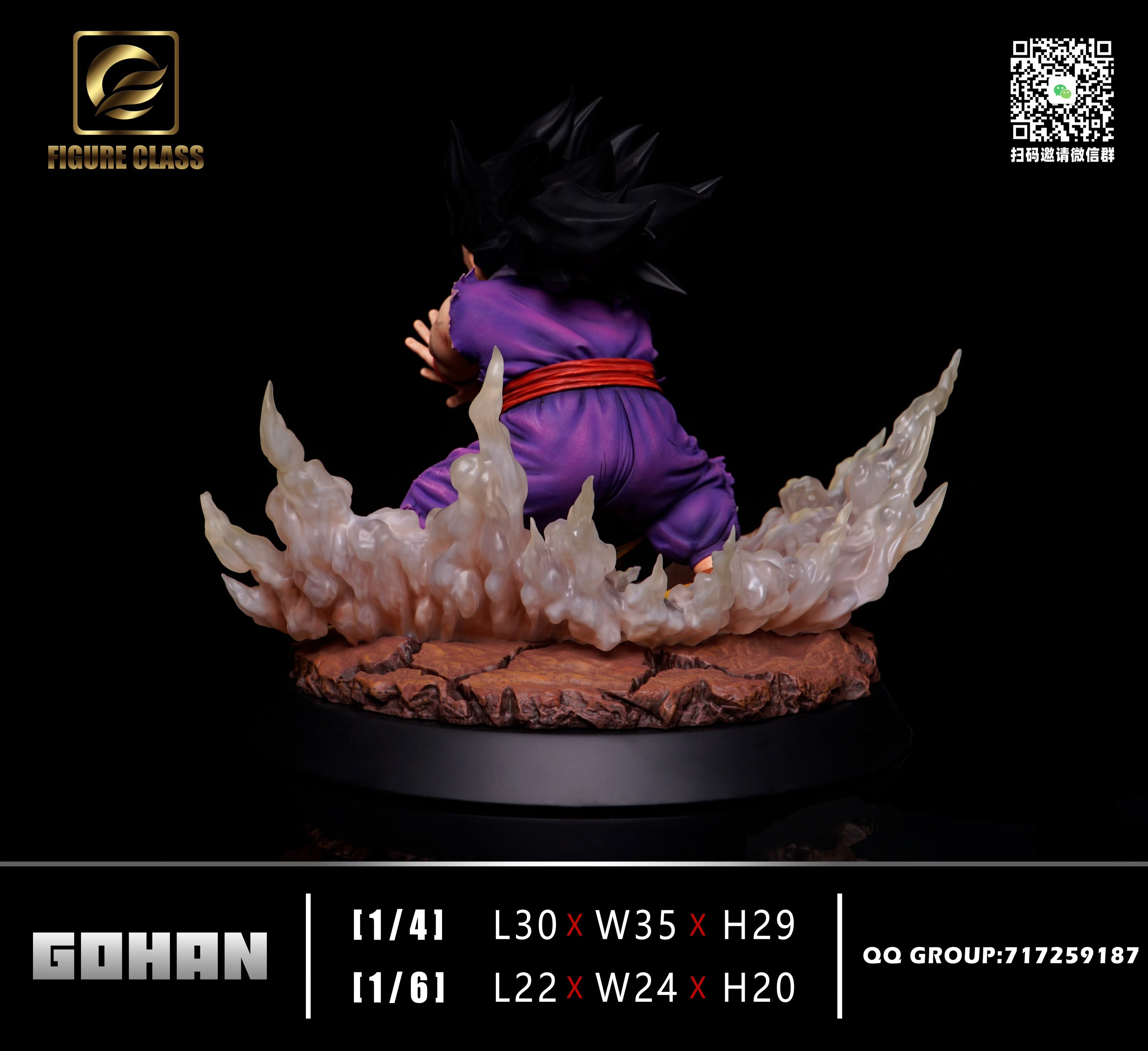 Dragon Ball Figure Class x Oracle Studio Son Gohan Masenko Attack