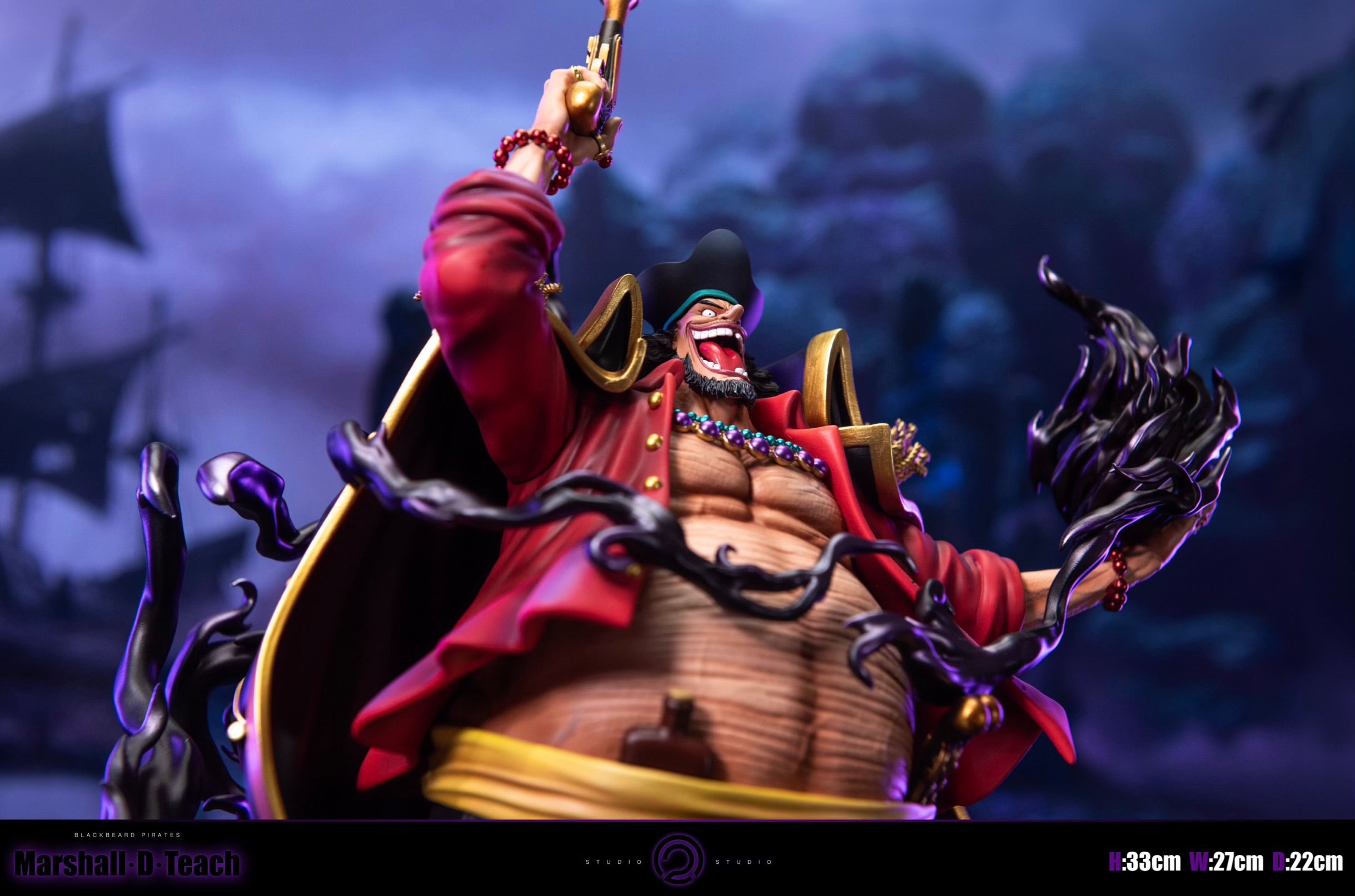 One Piece C2 Studio Blackbeard Marshall D Teach – ClubHouse Statues