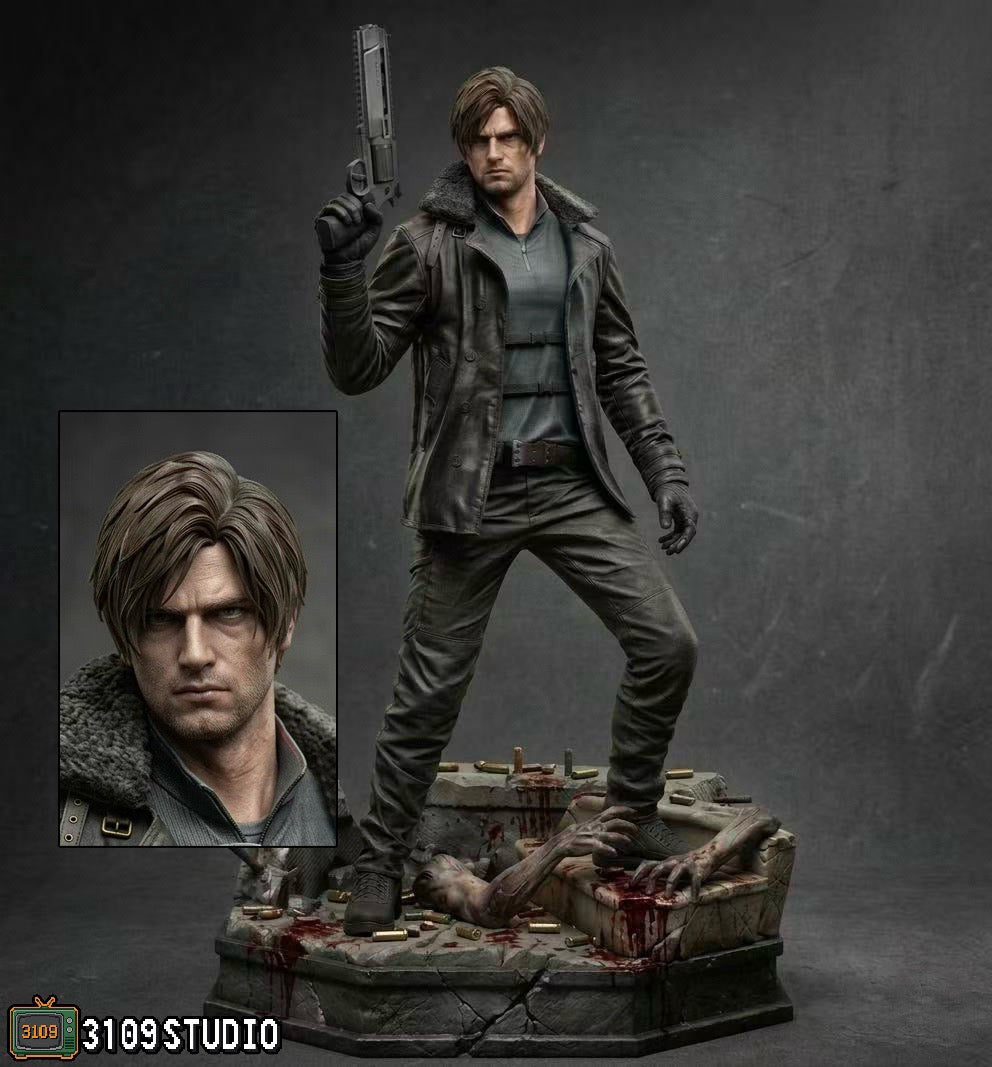 Resident Evil 3109 Studio Requiem Leon Resin Statue