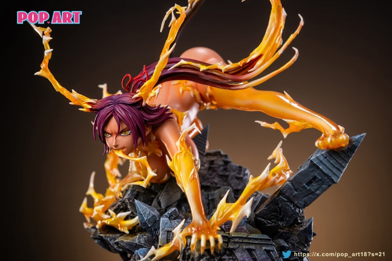 Bleach Pop Art Studio Shihouin Yoruichi – ClubHouse Statues