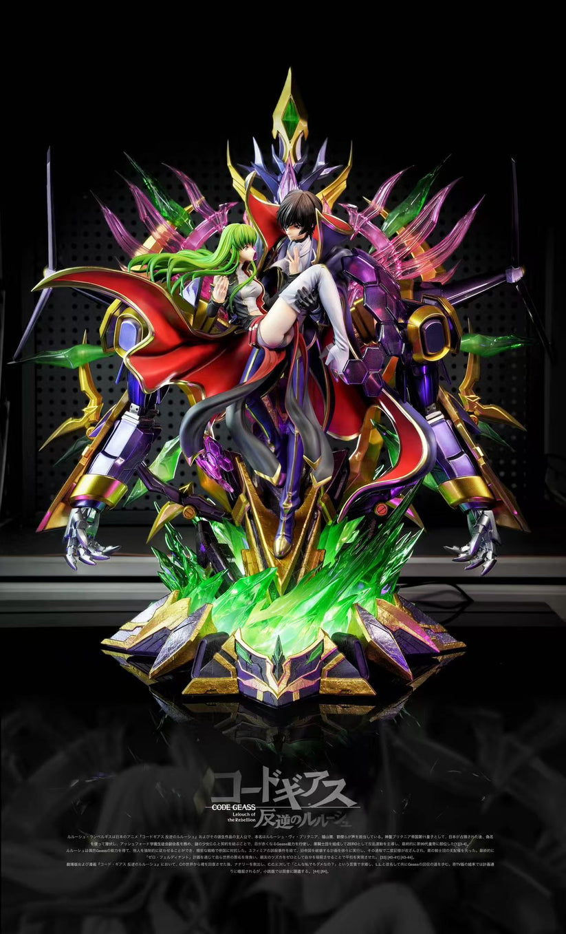 Code Geass Dreammaker Studio Lelouch x CC – ClubHouse Statues