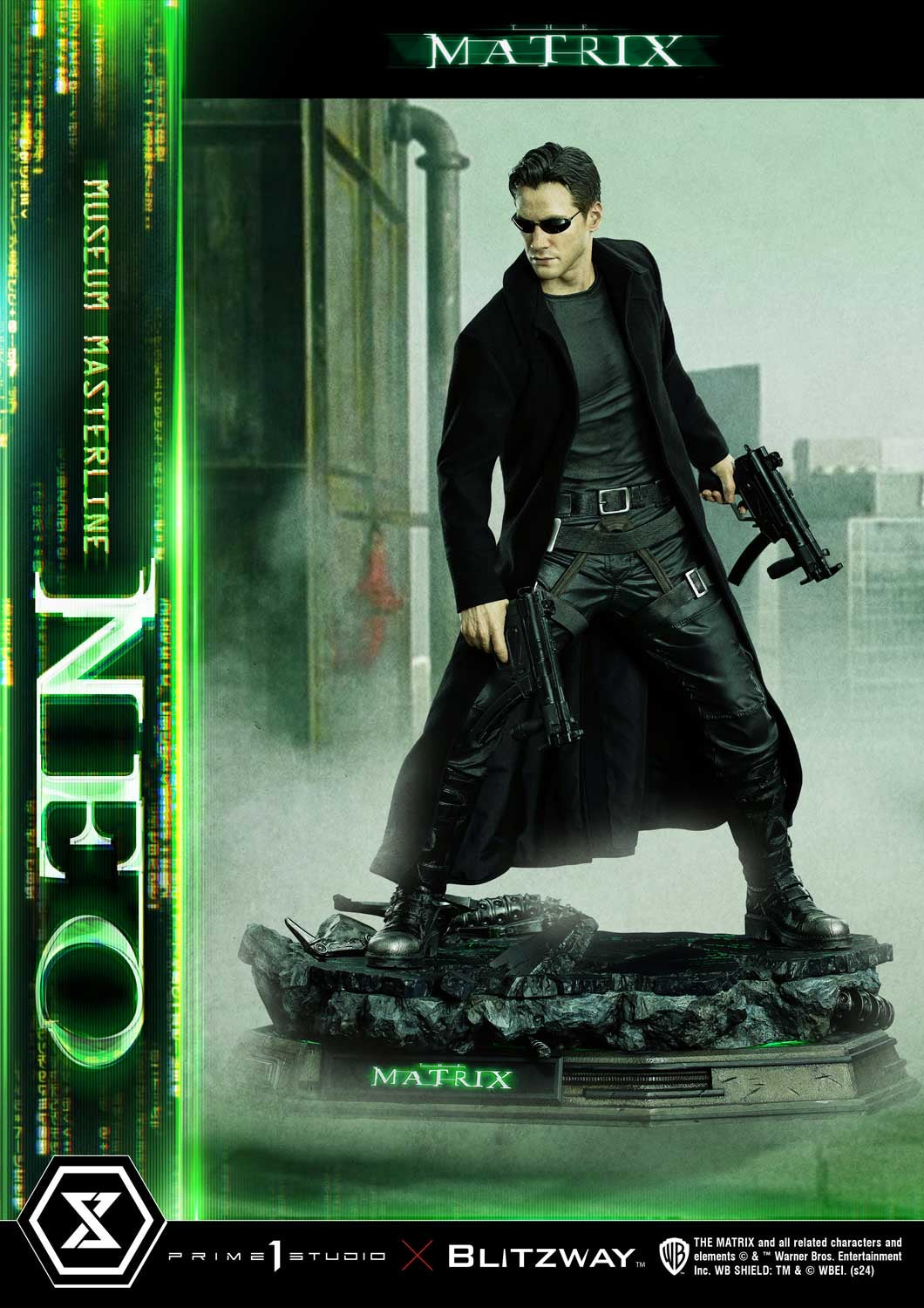 マトリックス THE MATRIX GALLERY ネオ PVC スタチュー The Matrix Neo Gallery Statue Review - YouTube