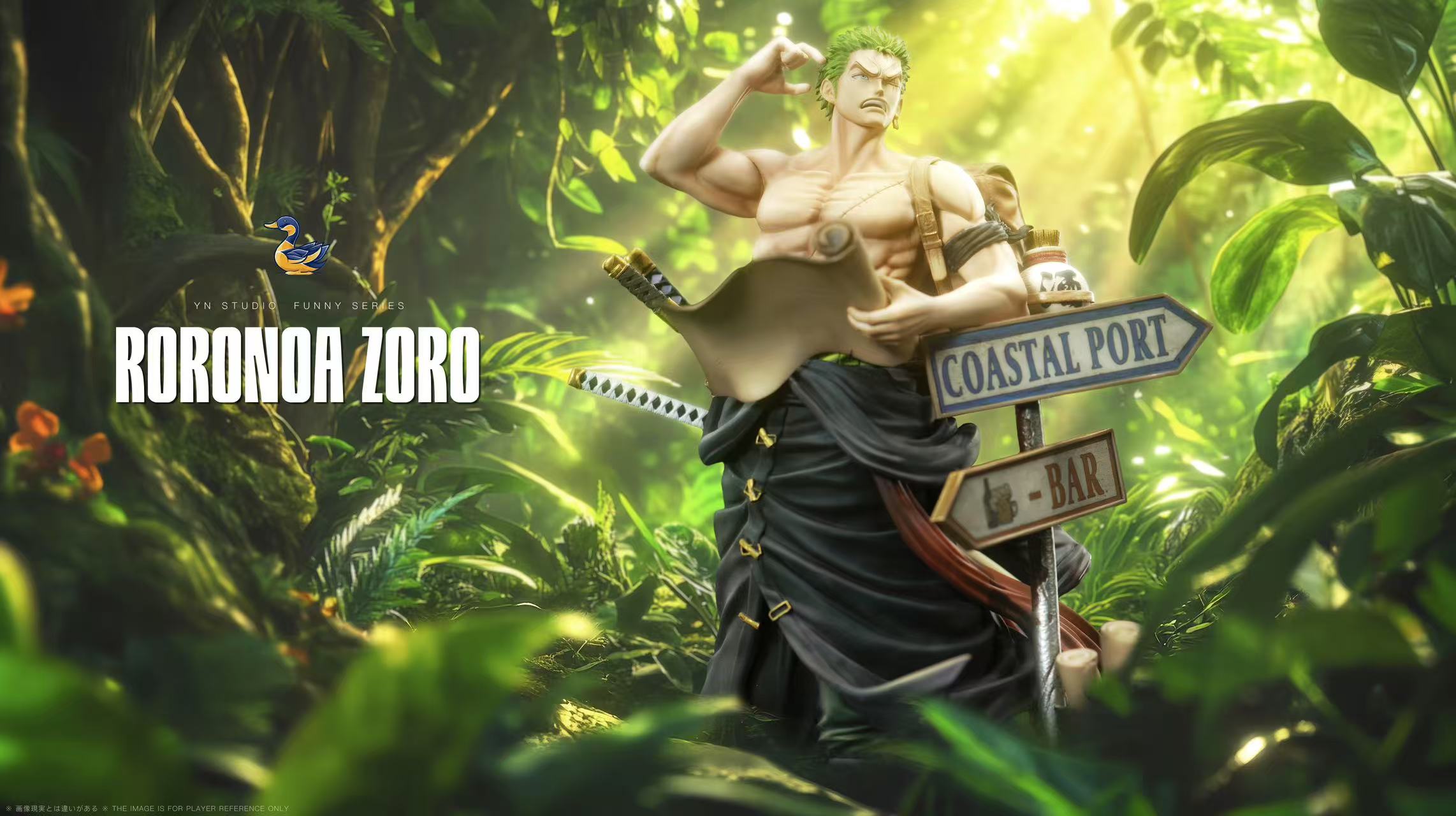 One Piece YN Studio Lost Roronoa Zoro – ClubHouse Statues