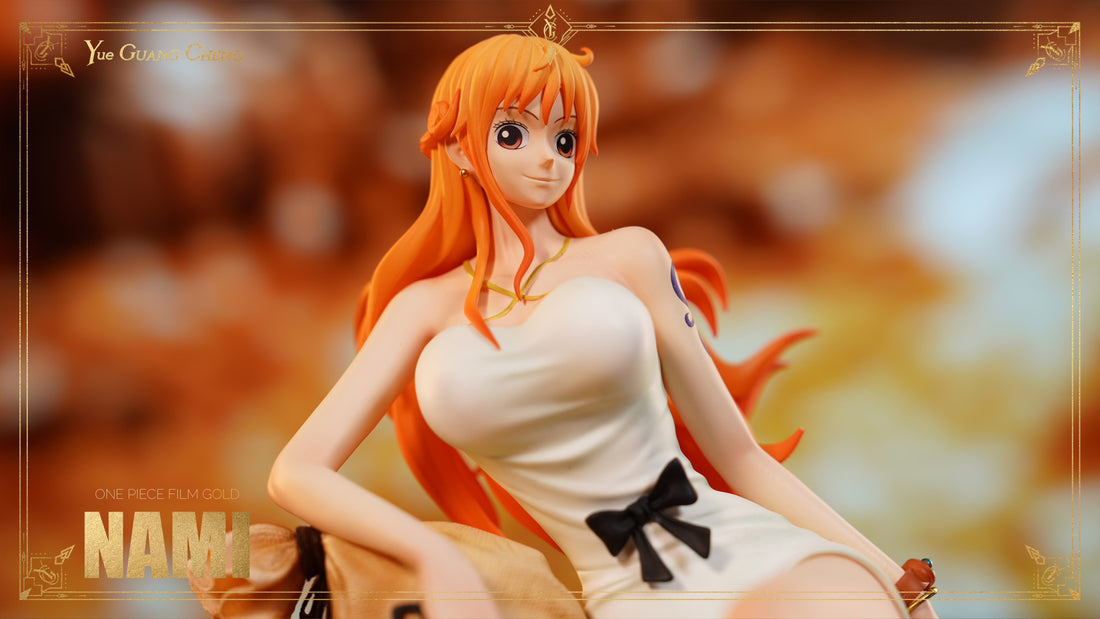 One Piece YGC Studio Film Gold Nami Resin Statue