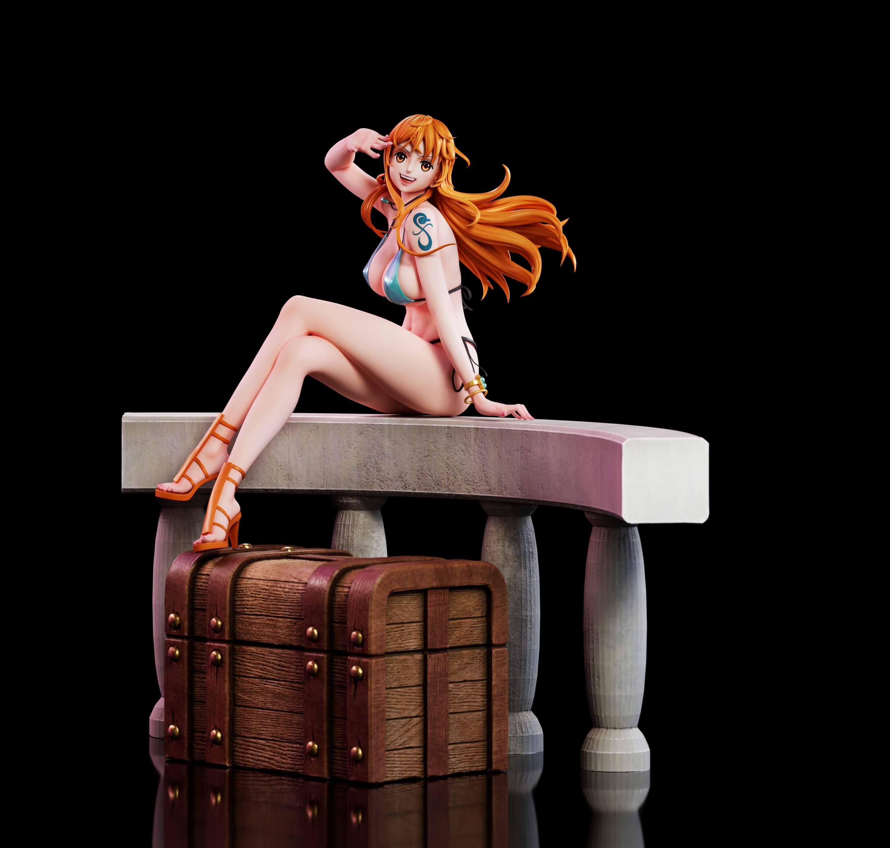 One Piece Aetheria Studio Nami – ClubHouse Statues