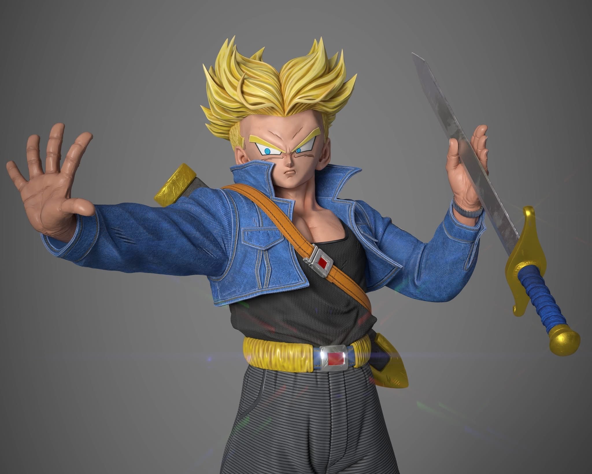 Dragon Ball KD Collectibles Trunks VS King Cold – ClubHouse Statues