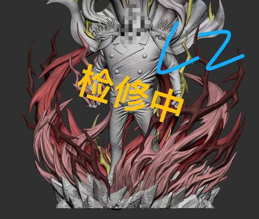 Kazuya Aokiマントルピース One Piece LZ Studio Kuzan – ClubHouse Statues
