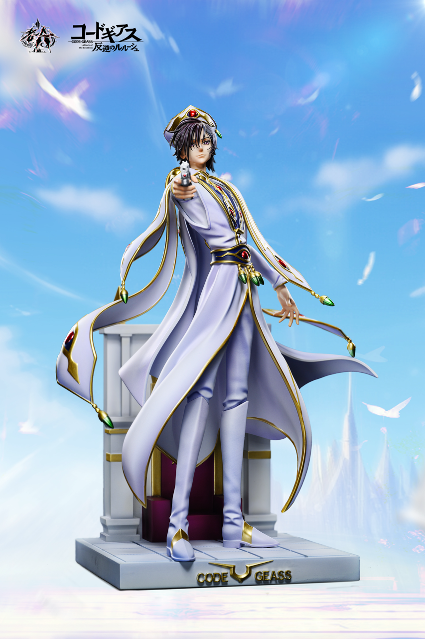 Code Geass Lelouch of the Rebellion LaoA Studio Lelouch Lamperouge Resin Statue