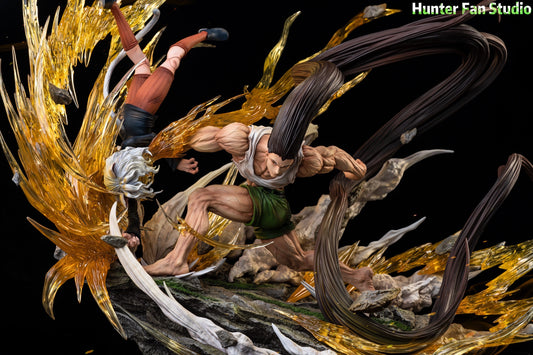Hunter x Hunter Hunter Fan Studio Gon VS Neferpitou Resin Statue - Preorder