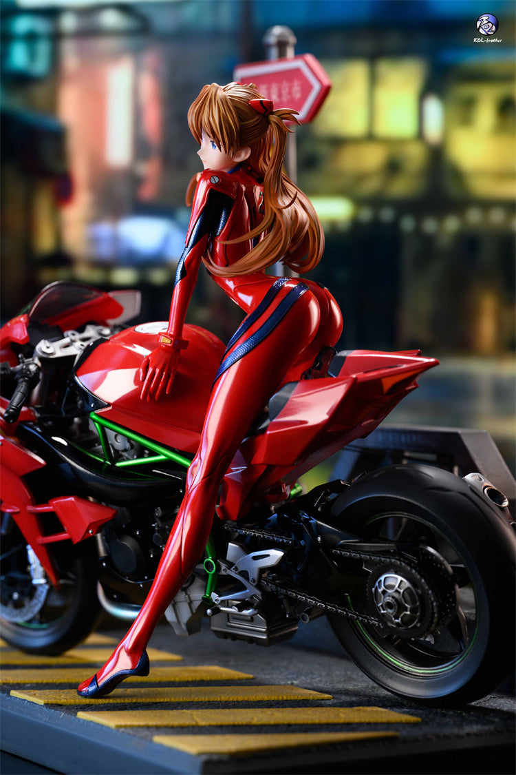 ハヤテベルKol-Studioアスカ Pre-order * KOL Studio EVA motorcycle girl Asuka Resin