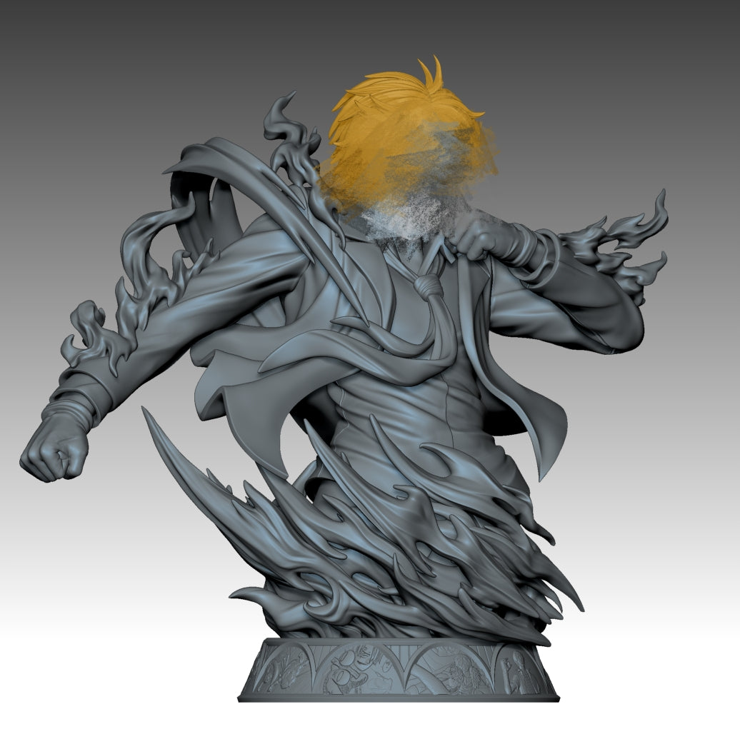 One Piece UNO Studio Sanji Bust Resin Statue