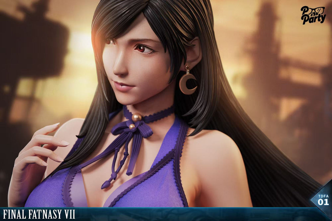 Final Fantasy PinkParty Studio Tifa Resin Statue