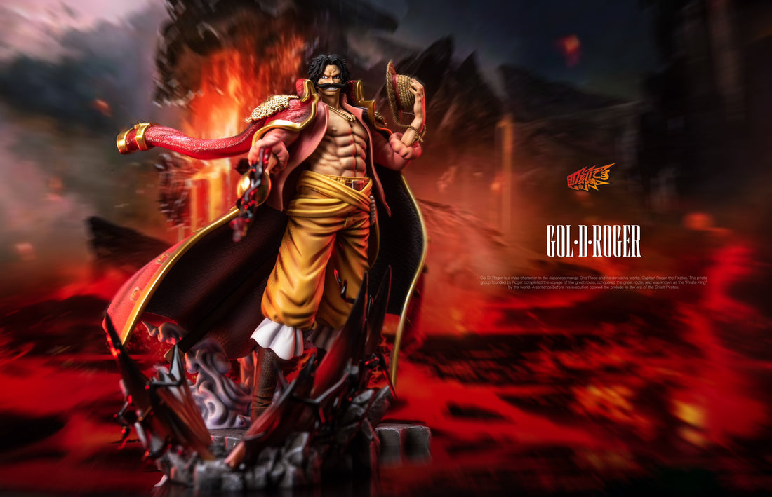 One Piece Ji Ke Studio Gol D Roger Resin Statue