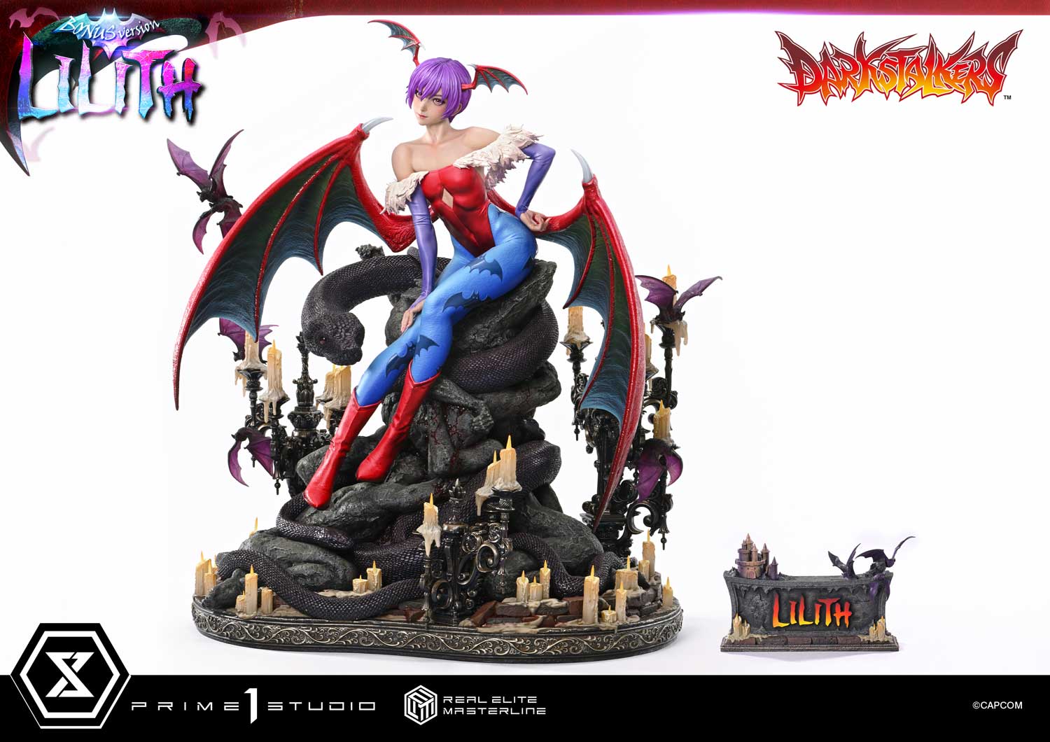 Darkstalkers Prime 1 Studio Lilith Licensed Resin Statue