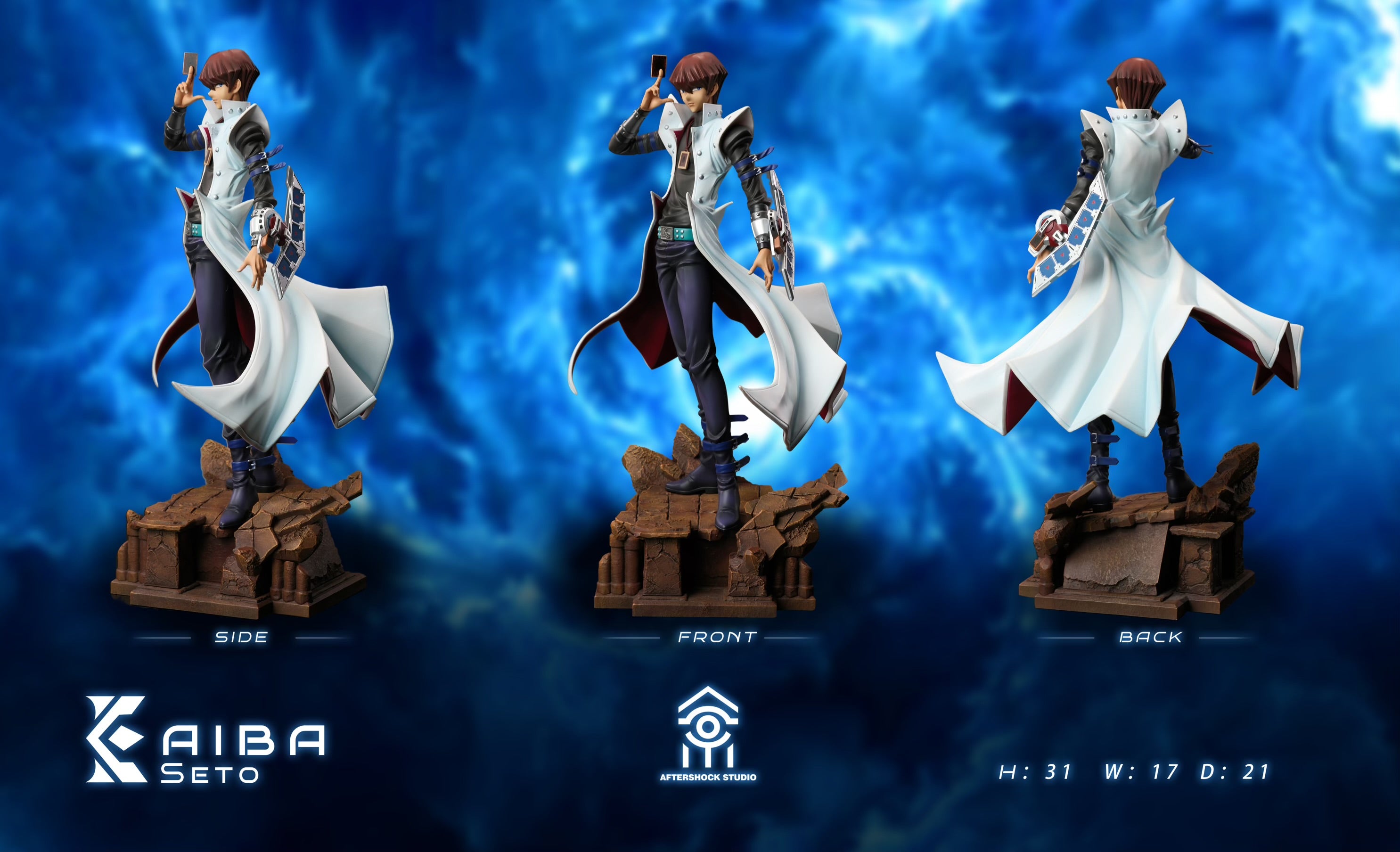 置物 yu Yu Gi Oh Aftershock Studio Obelisk the Tormentor x Seto Kaiba