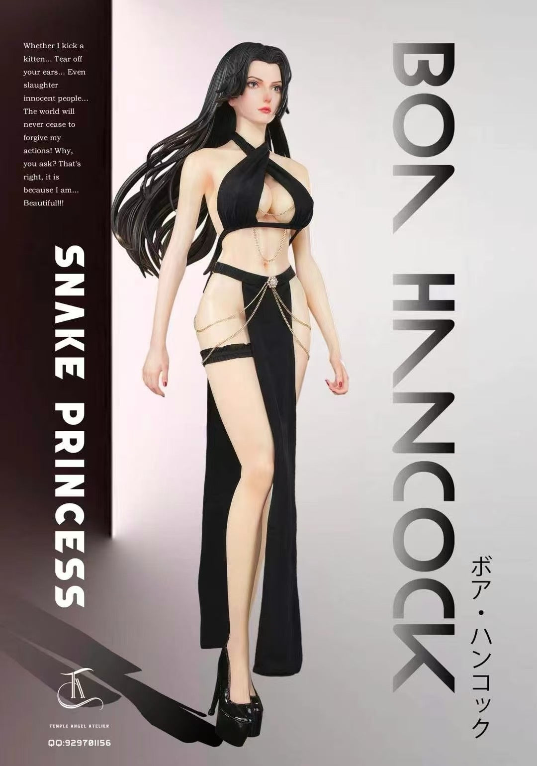 One Piece Temple Angel Atelier Studio Boa Hancock Resin Statue