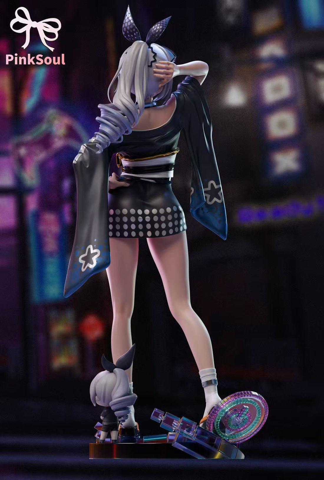 Honkai Star Rail Pinksoul Studio Silver Wolf Resin Statue