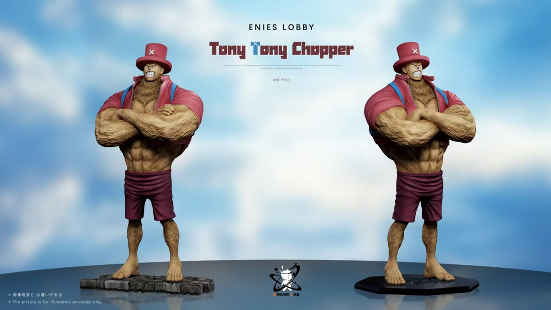 One Piece Dream Lab Studio Sanji x Chopper Resin Statue