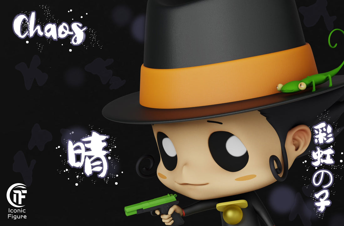 Katekyo Hitman Reborn Iconic Figure Studio Reborn Rainbow Son Series Resin Statue