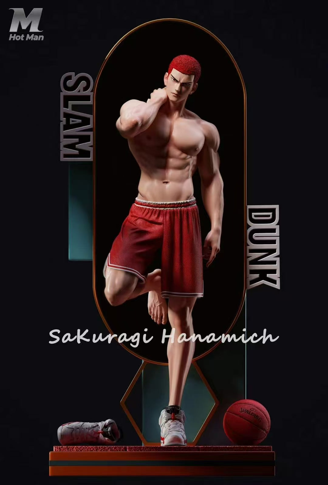 Slam Dunk Hot Man Studio Sakuragi Hanamichi Resin Statue