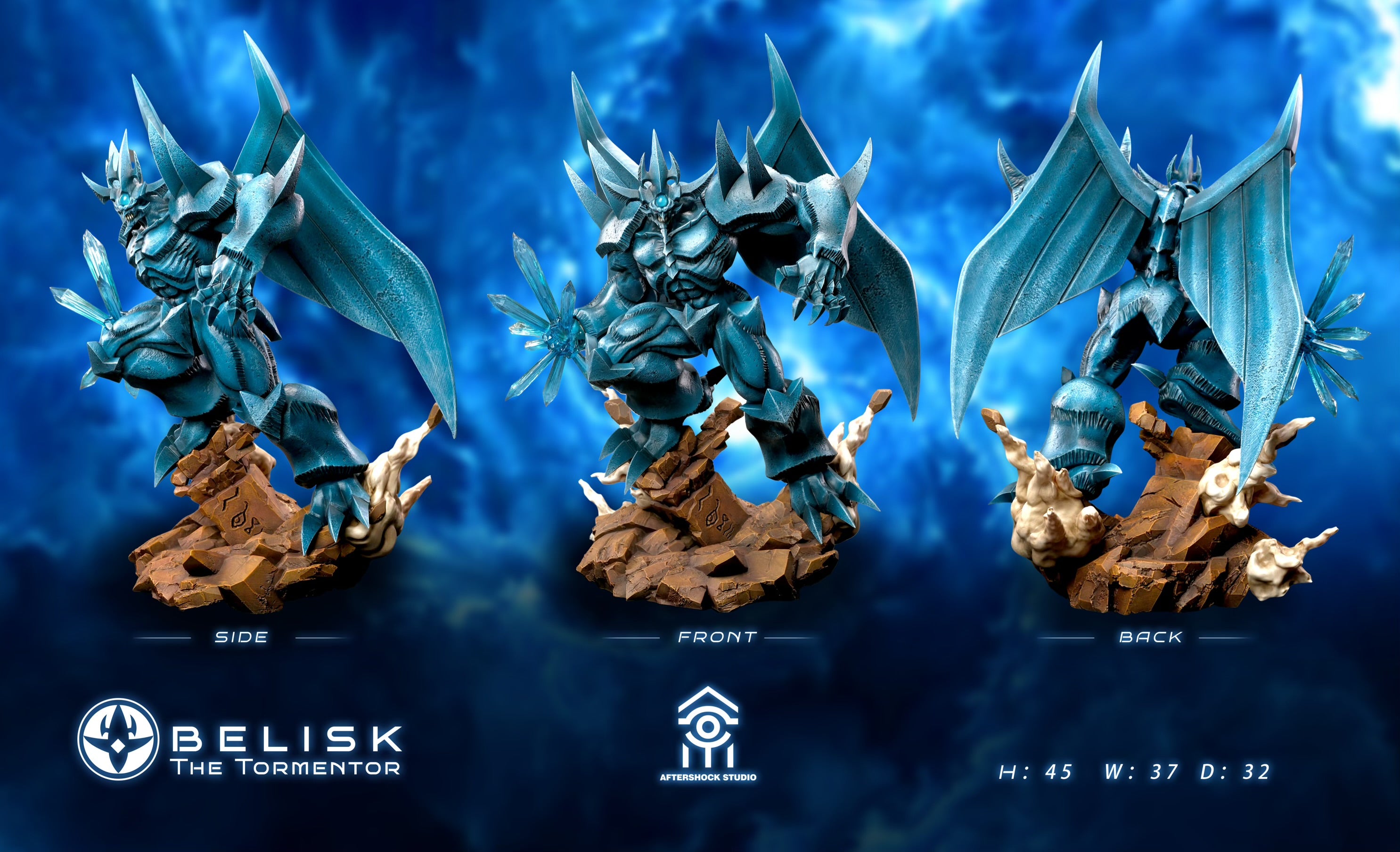 Yu Gi Oh Aftershock Studio Obelisk the Tormentor x Seto Kaiba