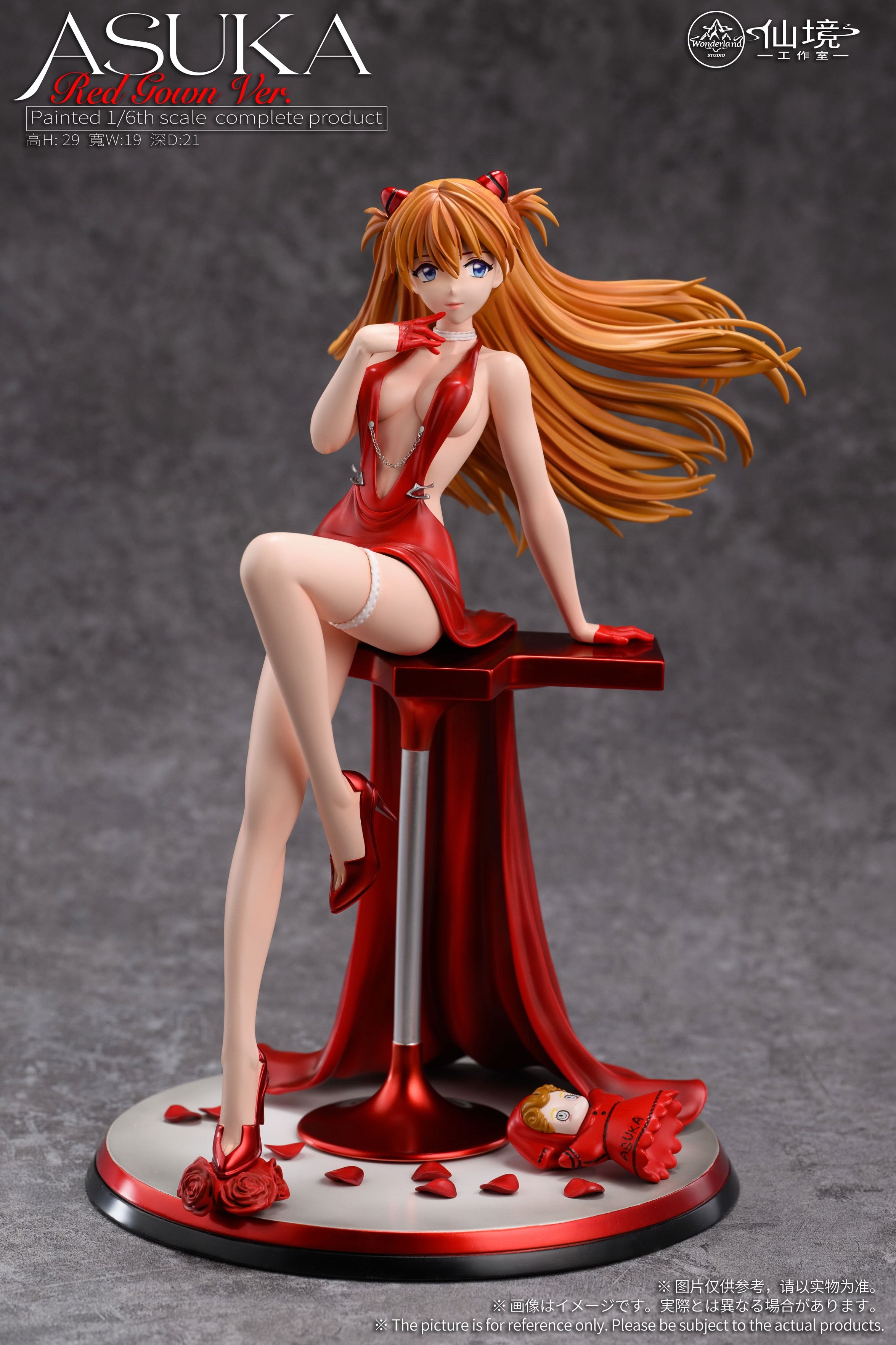 Neon Genesis Evangelion Wonderland Studio Asuka Dress Girl