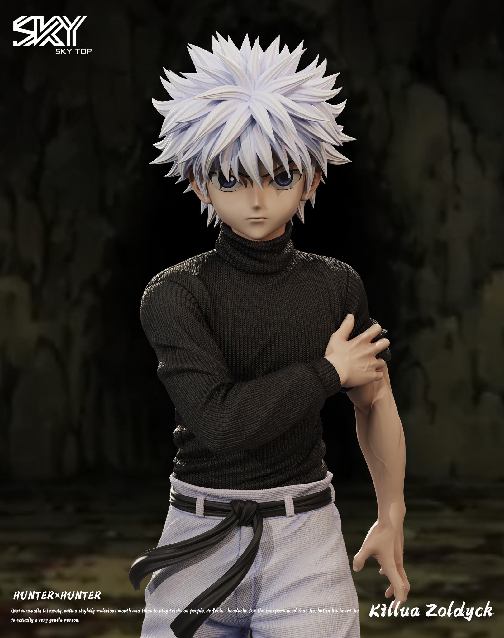 Hunter x Hunter Sky Top Studio Killua Zoldyck – ClubHouse Statues