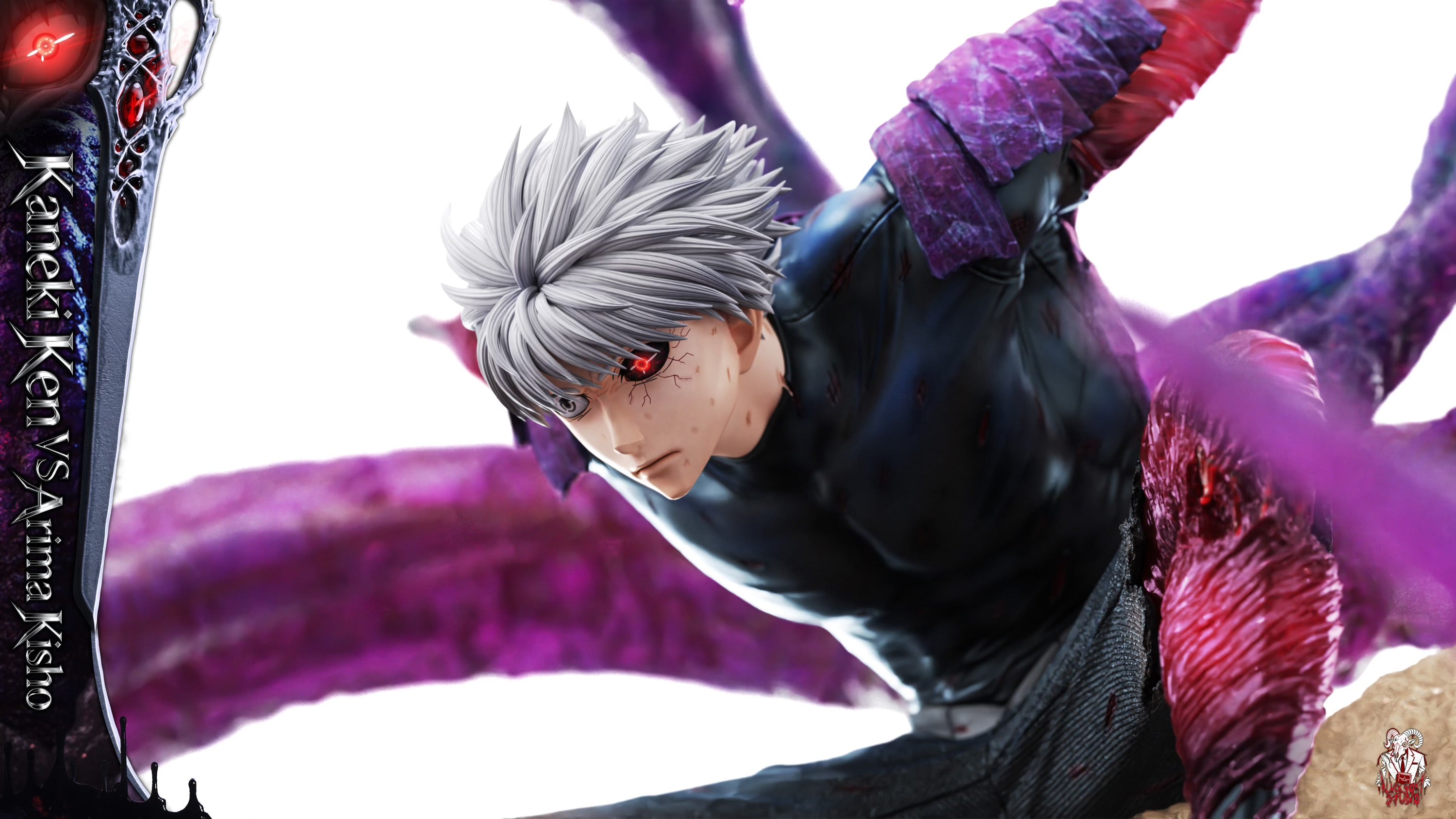 Tokyo Ghoul Black Goat Studio Kaneki Ken Vs Arima Kisho