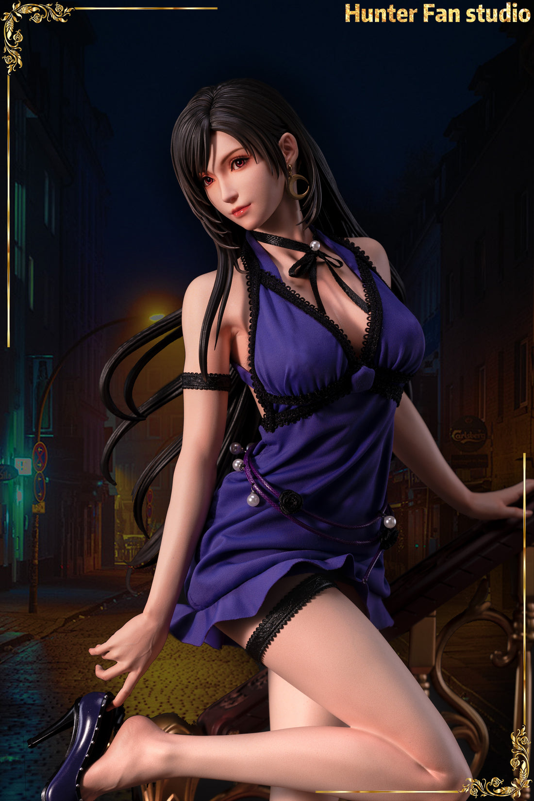 Final Fantasy VII Hunter Fan Studio Tifa Resin Statue