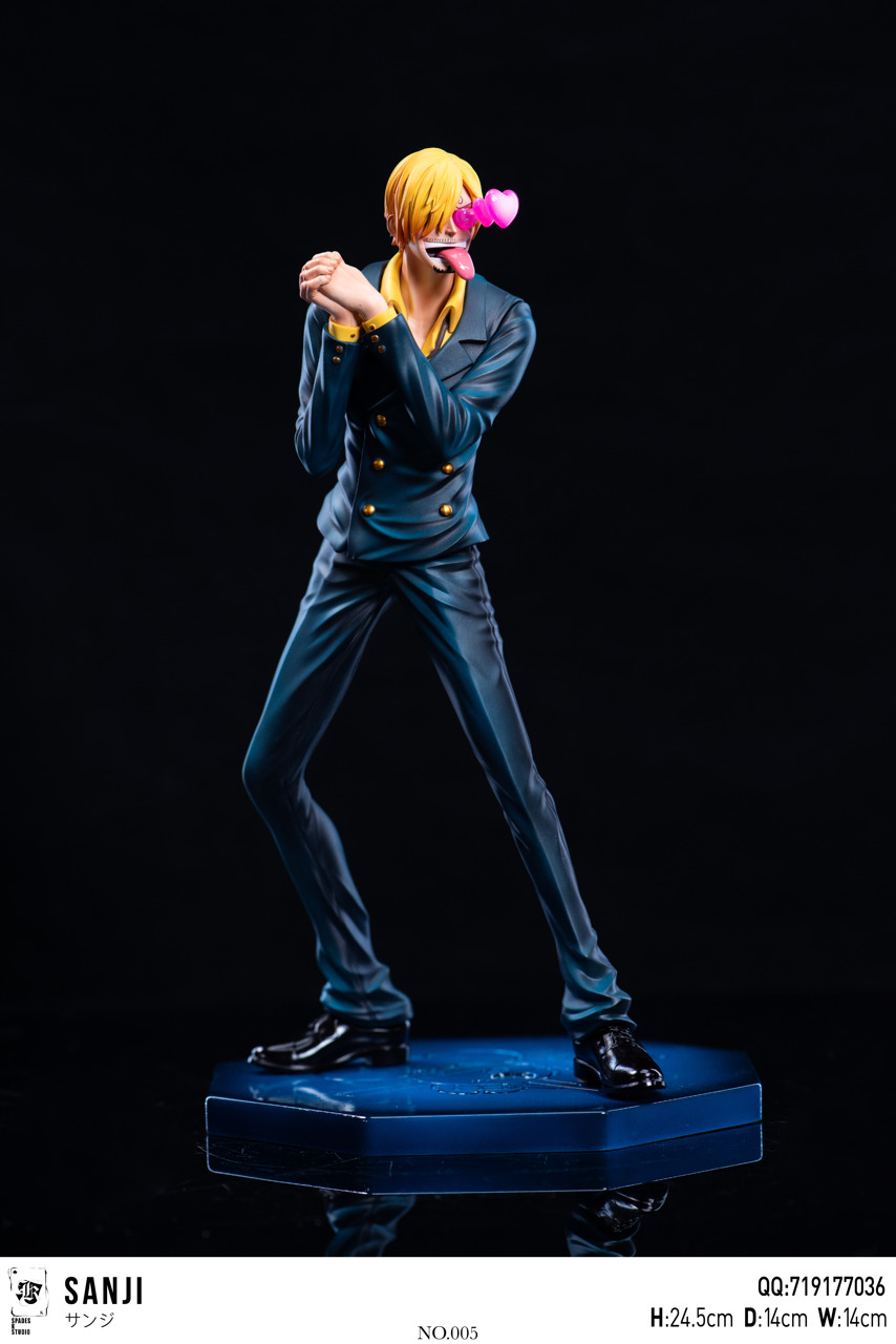 One Piece SPADES K Studio Sanji Resin Statue