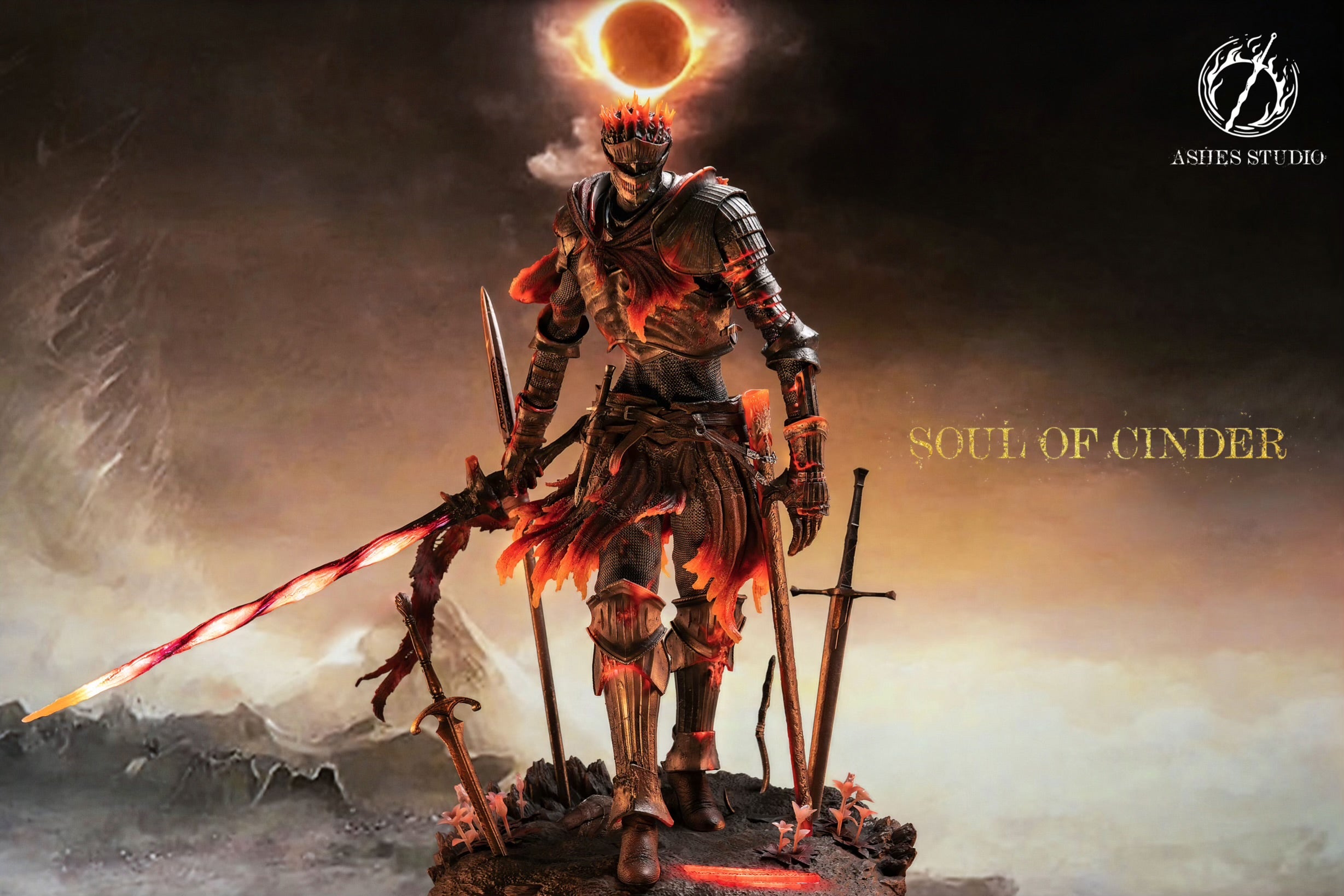 Dark Soul III Ashes Studio Souls of Cinder – ClubHouse Statues